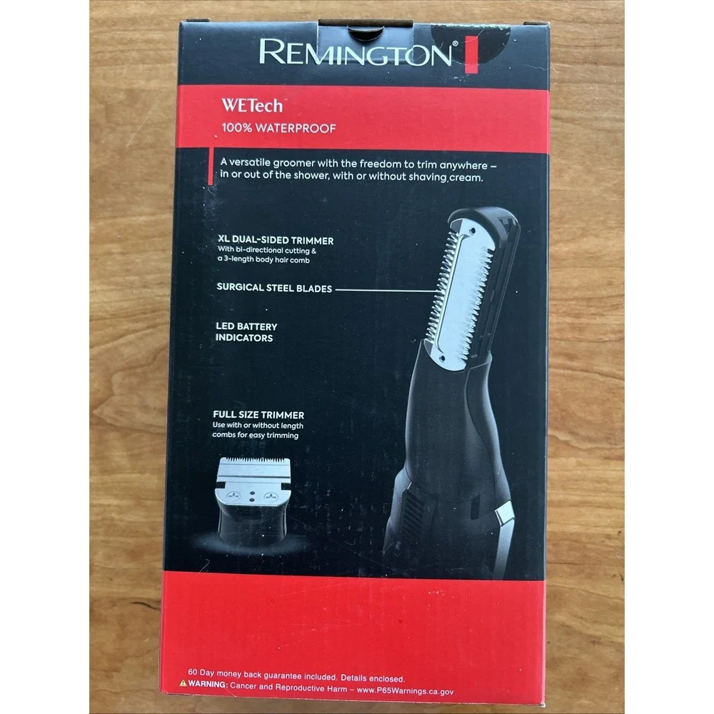 Remington WETech Body groomer - XL‎ Dual Sided Body Trimmer